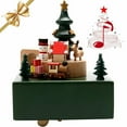 Black AND Friday clearance 2024!Music Boxes,Music Box Snowman Wooden