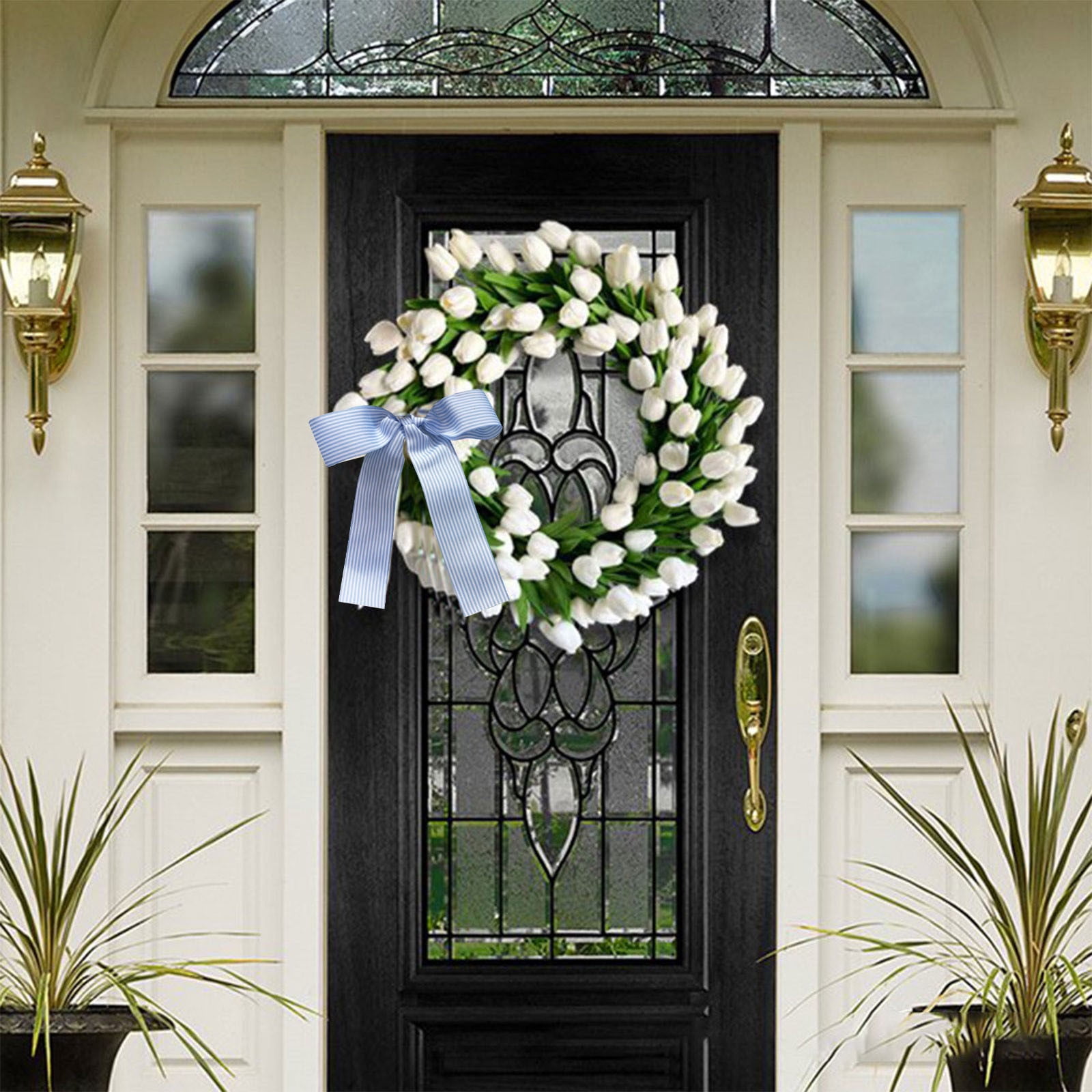 Black AND Friday deals today 2024!Wreath,Berry Stems Artificial Olive