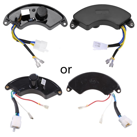 Black AVR Generator Automatic Voltage Regulator Rectifier for 5-6.5KW 250V