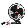 Black Accessories Low Noise Air Cooling Fan Portable Vehicle Mini