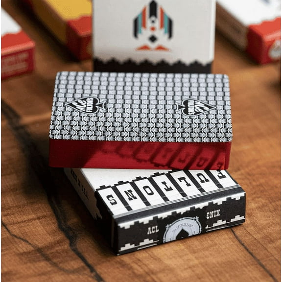 Black Ace Fulton's Phoenix Casino Playing Cards (Red Gilded)