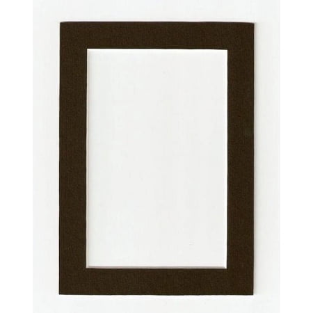 Black Acid Free Picture Frame Mat, 5x7