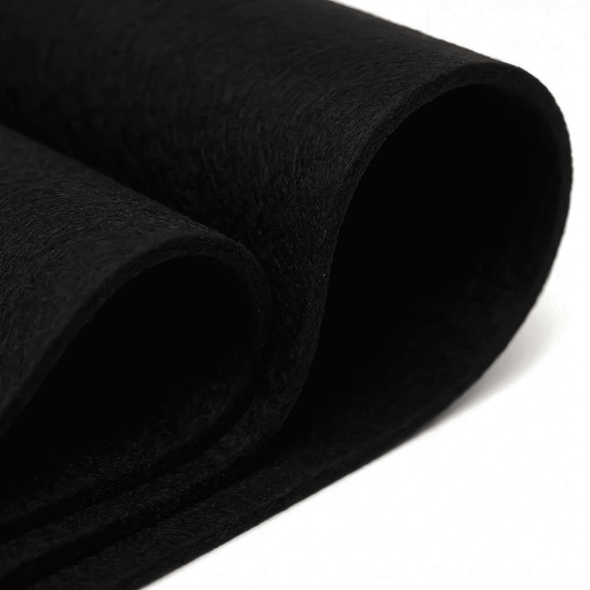 FabricLA Black Acrylic Felt Fabric - 3.2mm Thick, 60" Wide - Soft, Non-Stiff Craft Felt by The Yard - Ideal for Sewing, DIY Projects, Crafts & Padding - 1 Yard