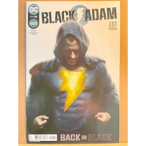 Black Adam #1 Comic Book