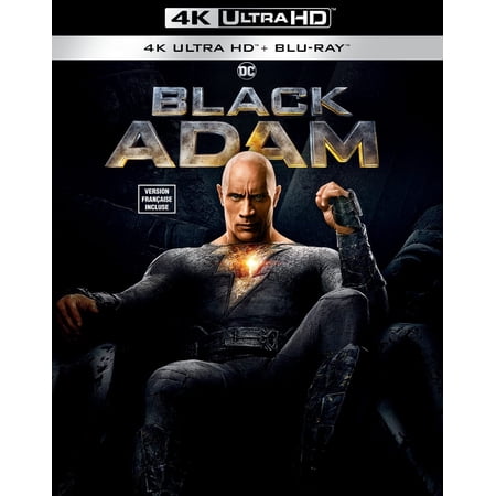 Black Adam (4K Ultra HD + Blu-ray) (Bilingual)