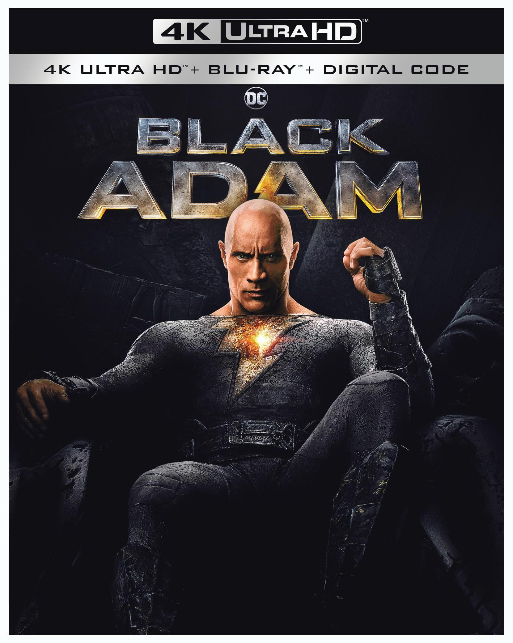 Black Adam (4K Ultra HD + Blu-ray + Digital Copy) 
