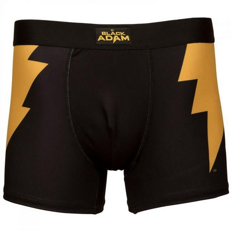Black Adam 851661-ge-48-50 DC Comics Black Adam Logo Mens Underwear Boxer  Briefs - 3XL - 48-50 