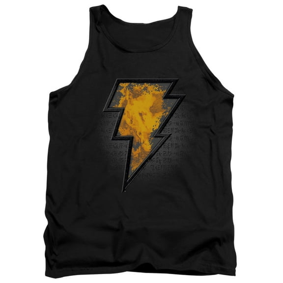 Black Adam, Beveled Emblem Unisex Adult Tank Top