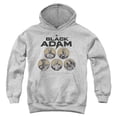 thumbnail image 1 of Black Adam Black Adam Contrast Group Kids Pull-Over Hoodie (Medium) for Youth Boys and Girls, Athletic Heather, 1 of 5