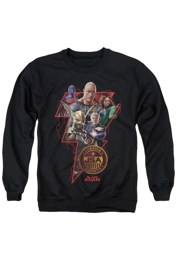 , Character Bolt Unisex Adult Crewneck Sweatshirt