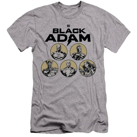 Black Adam, Contrast Group Unisex Adult Canvas Brand T Shirt