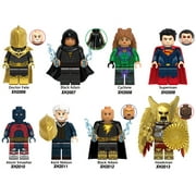 Black Adam DC Building Block Figure Sets x8