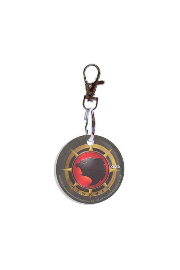 Black Adam (Hawkman Logo) Circle Shaped Acrylic Keychain Print ACPKRCIR725