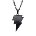 thumbnail image 1 of Black Adam Lightning Pendant Necklace, 1 of 5
