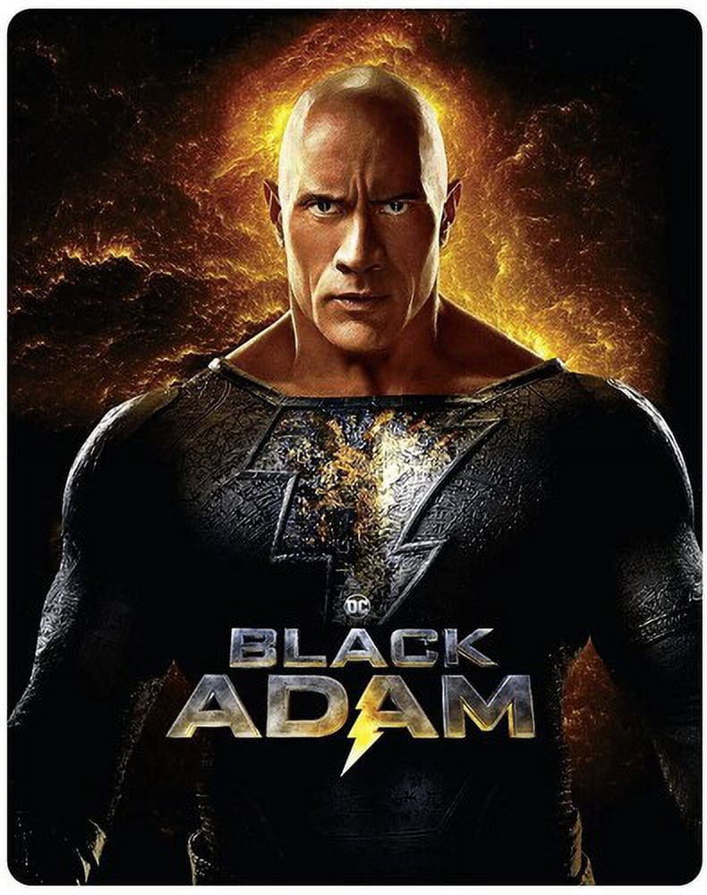 Black Adam - Limited All-Region UHD Steelbook (4K Ultra HD) (Steelbook), Warner Bros Uk, Action & Adventure