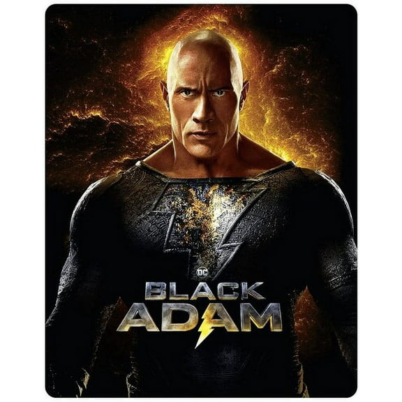 Black Adam - Limited All-Region UHD Steelbook (4K Ultra HD) (Steelbook), Warner Bros Uk, Action & Adventure