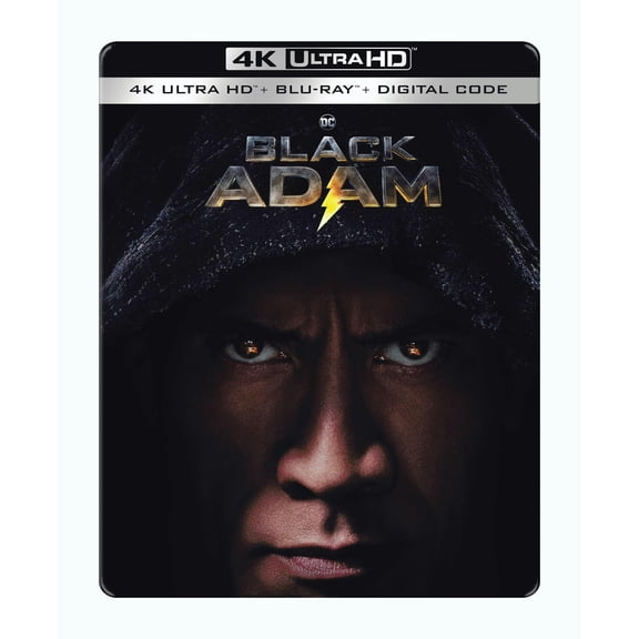 Black Adam (Limited Edition Steelbook 4K Ultra HD + Blu-ray + Digital) [UHD]