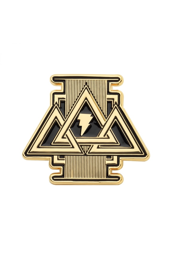 Triple Triangle Logo Pin