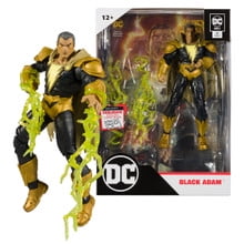 Black Adam 7-inch Action Figure with Comic and Lightning Accessories