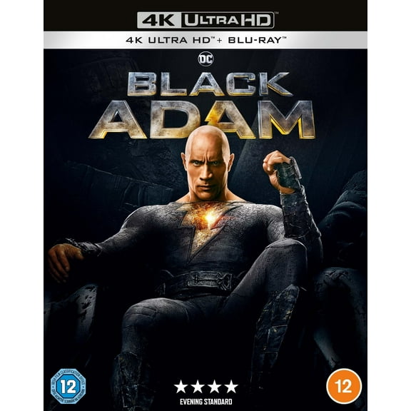 Black Adam (4K Ultra HD) Aldis Hodge Dwayne "The Rock" Johnson Marwan Kenzari Noah Centineo