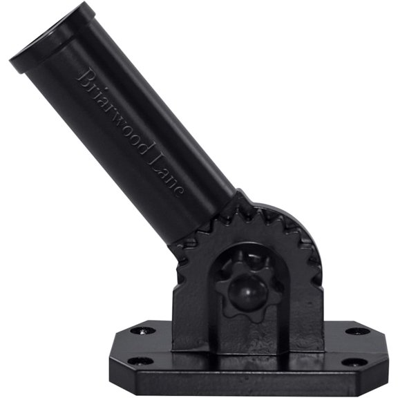 Black Adjustable Aluminum Flag Pole Bracket