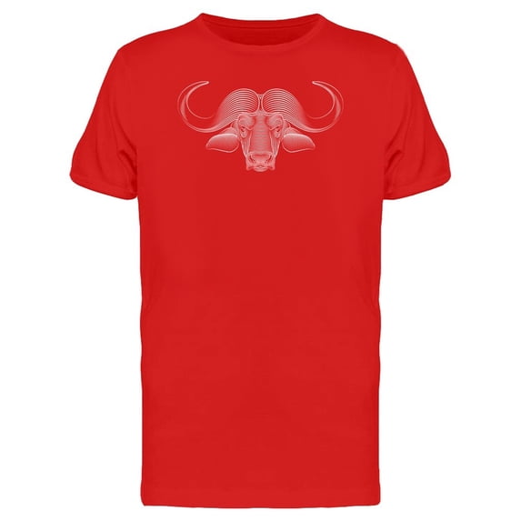 Black African Buffalo Head Tee Men's -Image by Shutterstock