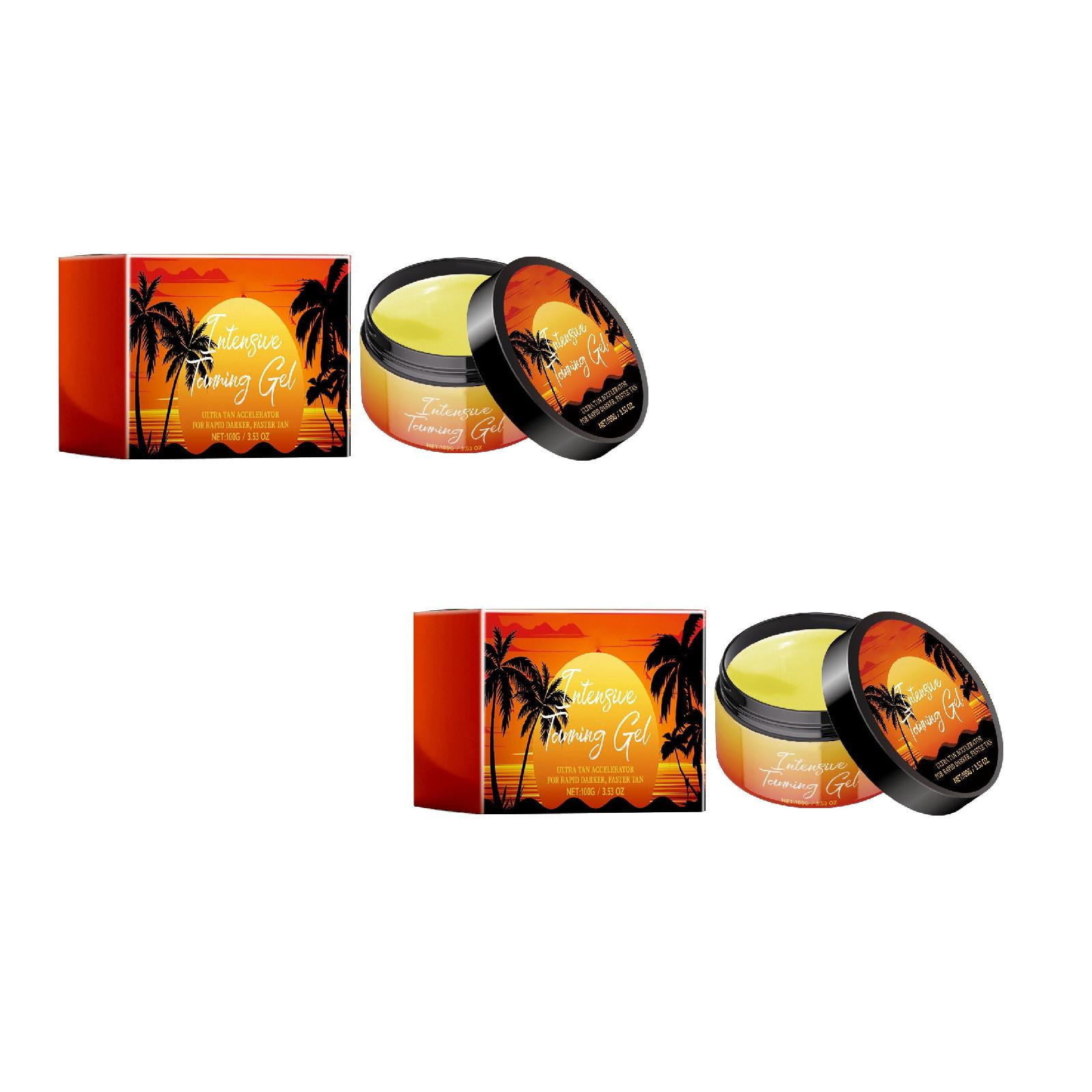 Black Aiding Care Gel Fast Tanning At Beach And Seaside In Summer