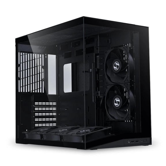 Black Airflow Compact ATX Mid-Tower Case LIAN LI O11D MINI V2 Flow O11DMIV2FX
