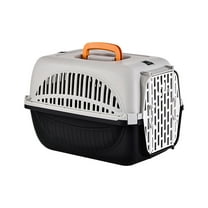 Black Airline Approved Pet Carrier Portable Cat Dog Travel Kennel With Ventilation Hand Carry Bag For Car Travel 18.9 X 12.6 X 12.6 Inches 2.65 Lb