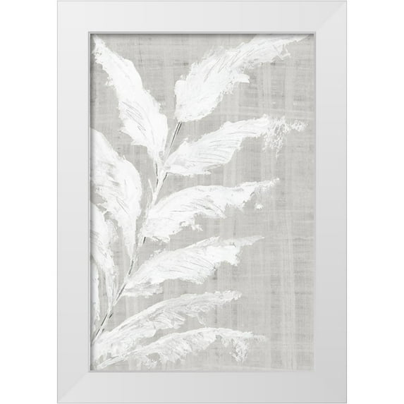 Black, Alex 11x14 White Modern Wood Framed Museum Art Print Titled - Neutral Palms II