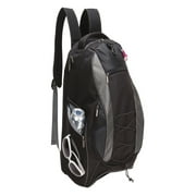 Black All-In-one Compu Sport Ball Backpack
