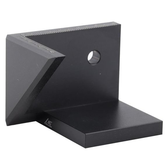 Black Aluminium Alloy 45 Degree Angle Center Line Drawing Scriber Woodworking Tool