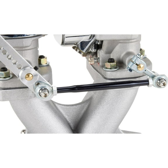 Black Aluminum 3/16 10-32 Throttle Linkage Swedged Tube, 13 Inch