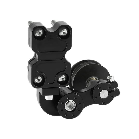Black Aluminum Alloy Chain Tensioner Automatic Adjuster for Motorcycle Motorbike Motocross Dirt Bike ATV