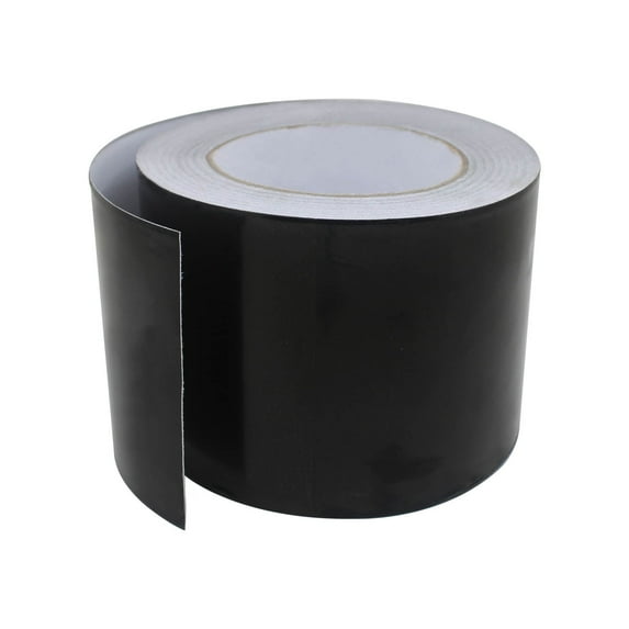 Black Aluminum Foil Tape, High Temperature Resistant, Flame Retardant, Adhesive Tape