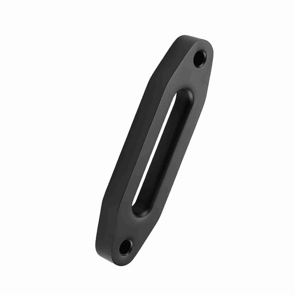 Black Aluminum Hawse Fairlead, Durable Rust-resistan Weather-resistant Car Accessories for Winches