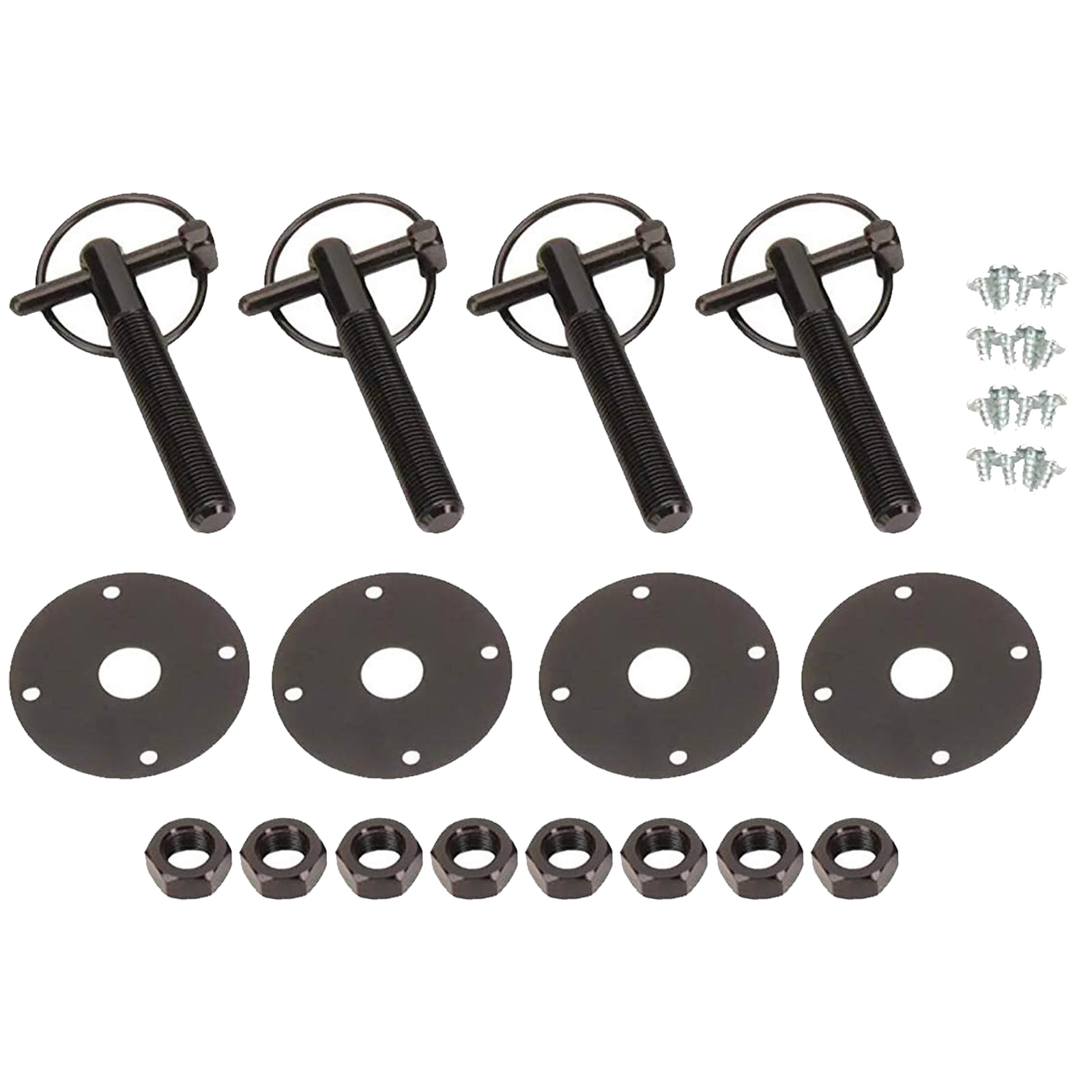Black-Aluminum-Hood-Pin-Kit-