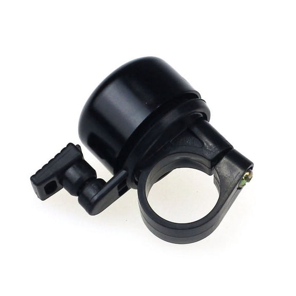 Black Aluminum Mini Bicycle Bell Loud Crisp Sound Fits 22Mm Standard Handlebar Lightweight Warning Bell For Mtb Folding Bike(Black)