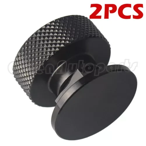 Black Aluminum Pipeliner Welding Helmet Fasteners (Round)