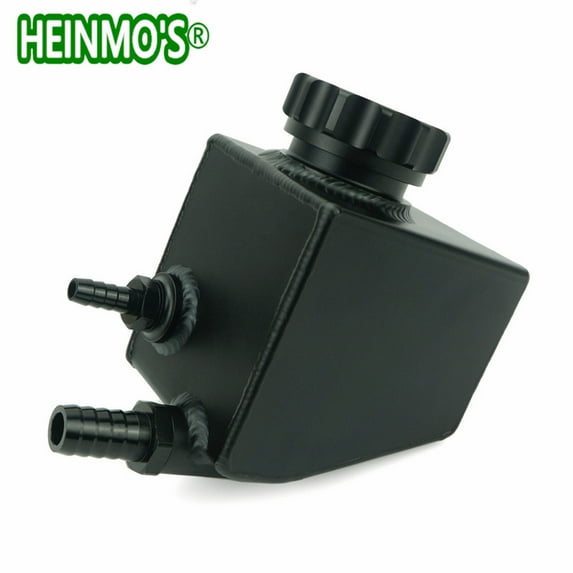 Black-Aluminum Reservoir for Power Steering, Valuable for Commodore, V6, V8, VT, VX, VU, VY, VZ, VE, LS1, LS2, LS3, LS6, LS7, L98, L76