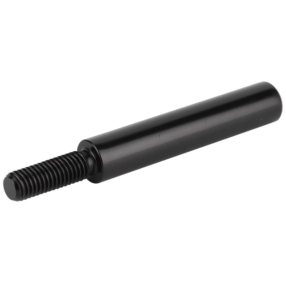 Black Aluminum Shift Knob Extender 3 Inches / 76 mm M10 x 1.5 Thread ...