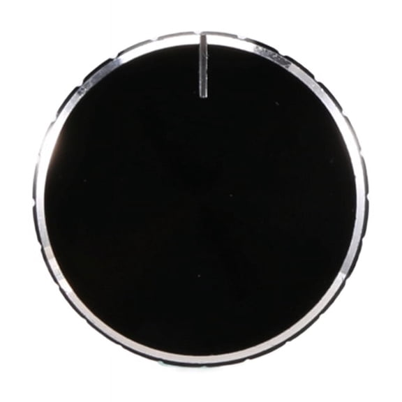 Black Aluminum Volume Control Amplifier Knob Wheel