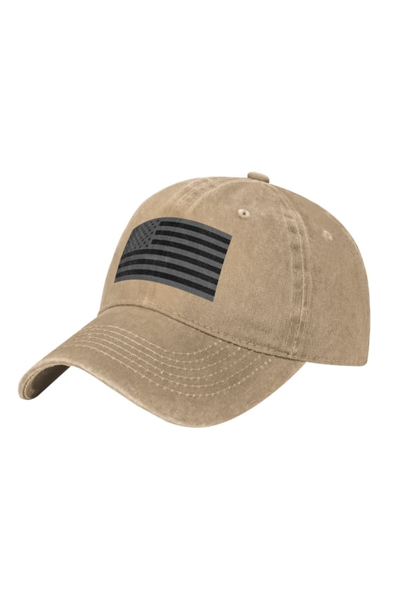 Black American Flag Cowboy Hat Baseball Hat Trucker Hat For Men Women Retro Denim Hats Baseball Cap Dad Hat