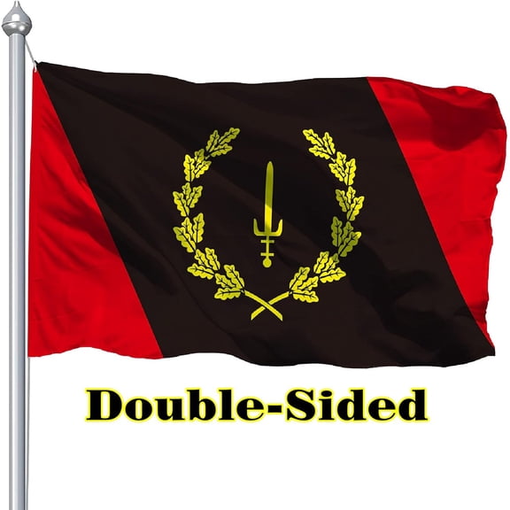 Black American Heritage Flag 4x6 Ft Double Sided Printed African American Heritage Flags Black History Flag Banner Decor for Outdoor Indoor Dorm College Room Wall