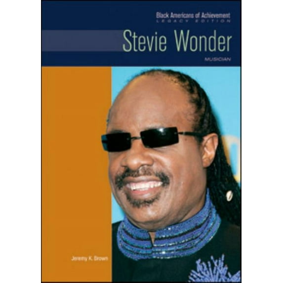Black Americans of Achievement (Paperbac Stevie Wonder, (Hardcover)