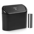 thumbnail image 1 of Black And Car Trash Can With Lid, Car Trash Can With 15 Trash Bags, Leak-proof Car Trash Can, Multipurpose Organizer And Storage For Car, Home, 1 of 14