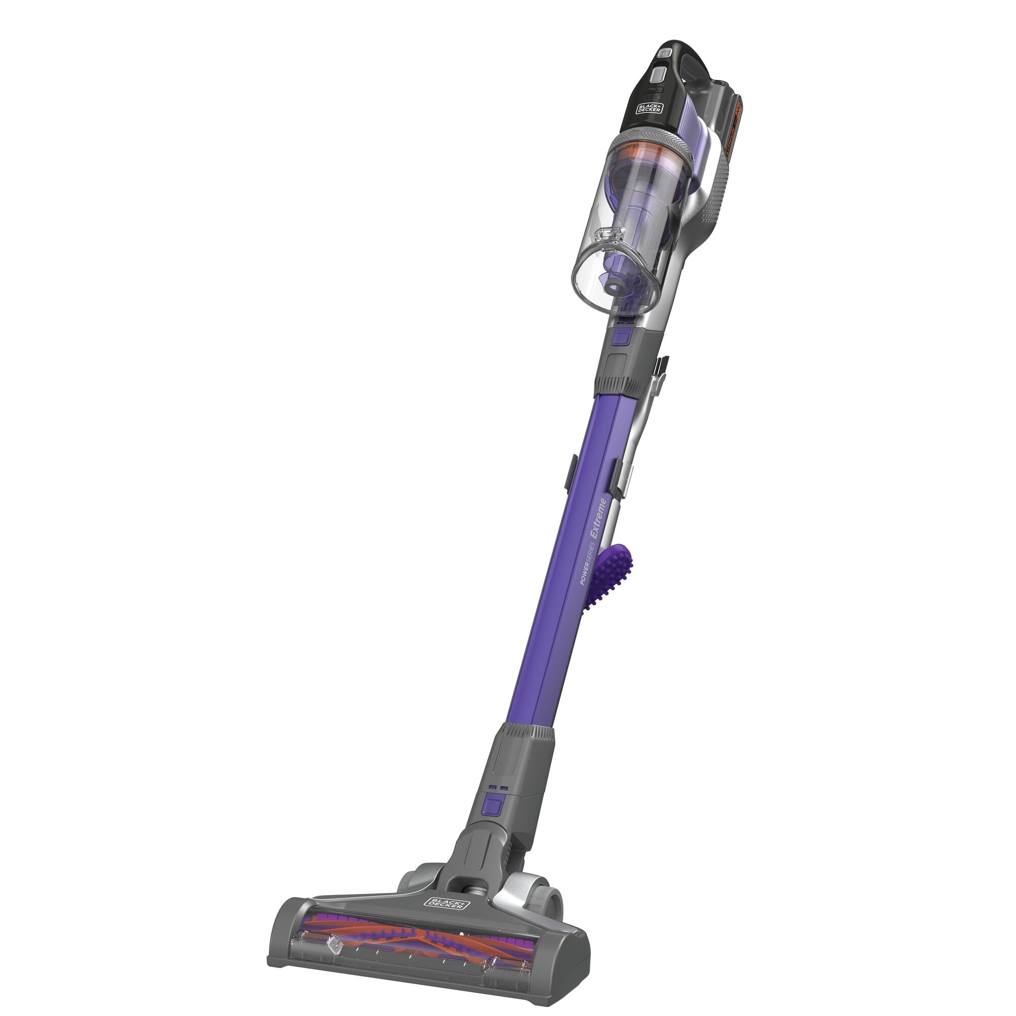 BLACK+DECKER POWERSERIES Extreme 20V Max Cordless Pet Stick Vacuum, for Carpet and Hard Floors, with Anti-Tangle Brush, 55 Minute Run-Time, BSV2020P