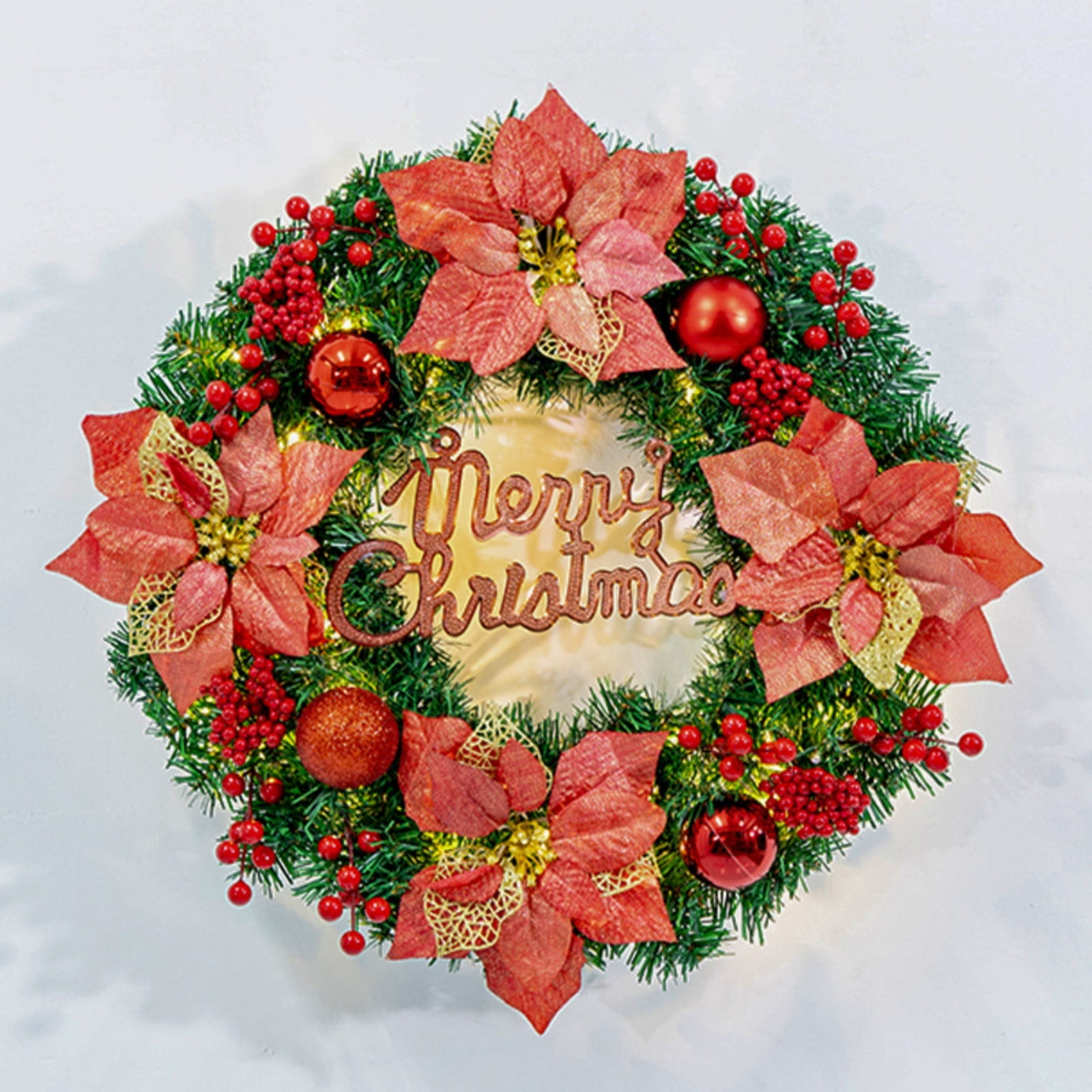 Christmas wreaths Deals 2024!Amvlyk Christmas Norfolk Pine Garland