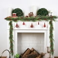 Black And Friday Deals 2024!Amvlyk Christmas Norfolk Pine Garland