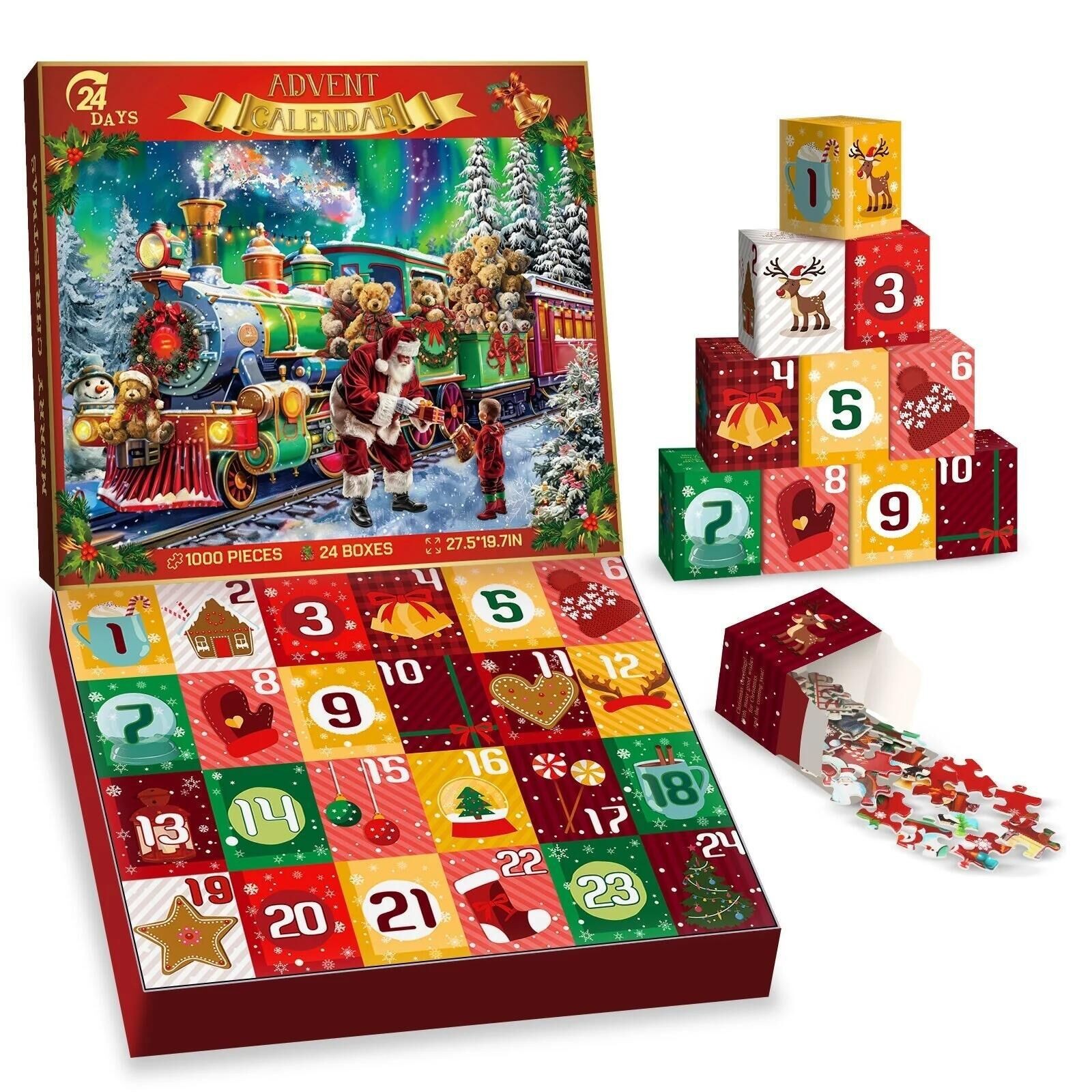 Black And Friday Deals 2024!Calendar,Christmas Cat Advent Calendar